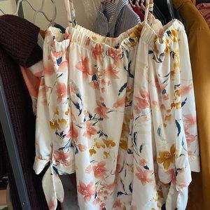 Off shoulder blouse